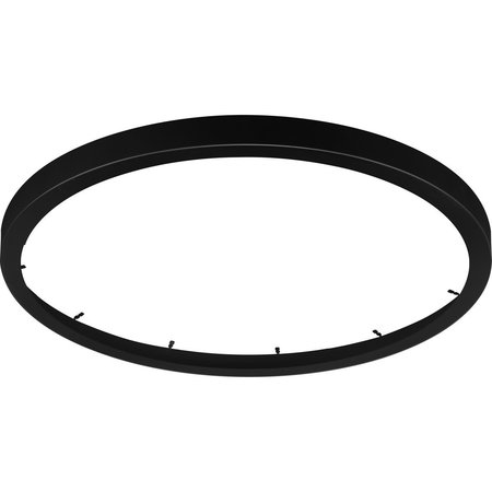 PROGRESS LIGHTING Everlume Collection Black 18" Edgelit Round Trim Ring P860052-031